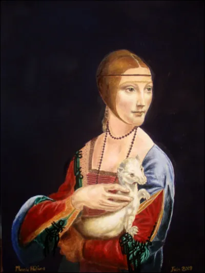 Léonard de Vinci a-t-il peint "La Dame à l'hermine" ?
