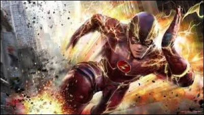 Quelles sont les deux couleurs du super-héros Flash dans l'univers des DC Comics ?