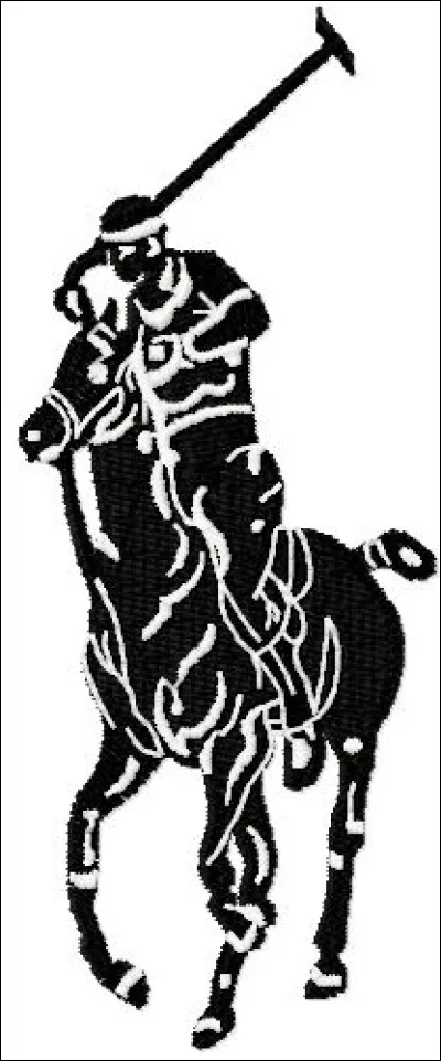Le cavalier joueur de polo est l'emblème de la marque ''Polo'' créée par le styliste américain...