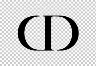 En 1947, quel grand couturier français a donné son nom à une maison de haute couture dont voici le logo ?