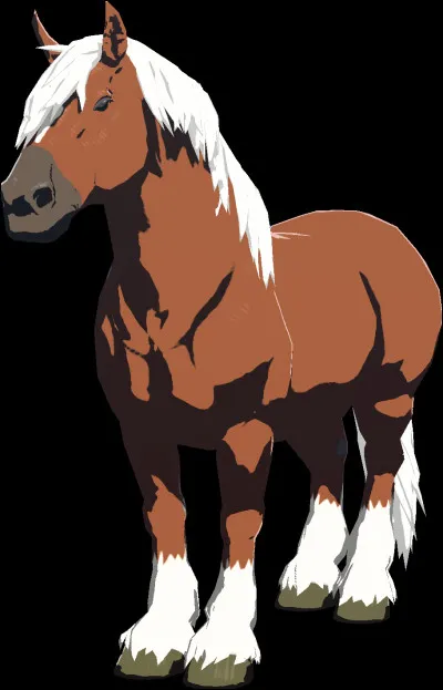 Ce cheval ne peut être obtenu quavec un Amiibo ou avec une sauvegarde de lopus précédent layant enregistré. Qui est-ce ?