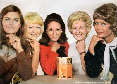 On reconnaît sur la photo les speakerines de l'époque : Dans les années 70, laquelle d'entre elles fut connue pour ses fous-rires légendaires, en direct ?