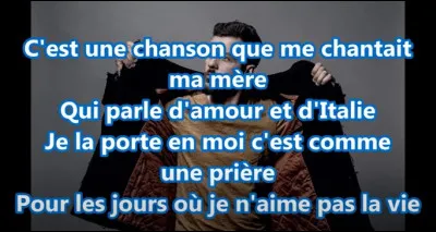 Qui interprète cette belle chanson ?