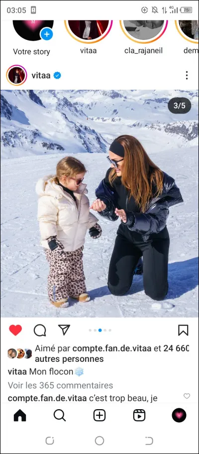 Quelles sont les dates de naissance de vitaa et de sa fille ?