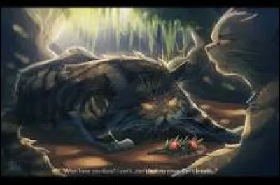 Puis, elle te regarde dans les yeux, son pelage écaille et roux frottant sur le tien noir comme le jais. 
"Tes parents sont Croc Cendré et Patte Agile, tes deux mentors, finalement. N'est-ce-pas une belle coïncidence ?"

Plusieurs longues lunes plus tard, tu vas à la Source de Lune, et Croc Cendré décide de te donner ton nom de guérisseuse. Tu réussis à y penser quelques secondes avant de l'avoir. Quel est-il ?