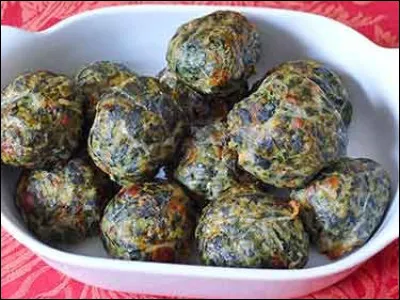 Quelle est cette sorte de pâté, spécialité drômoise, ardèchoise ou varoise, réalisée avec de la viande de porc et dont les ingrédients incontournables sont les blettes ou les épinards ?