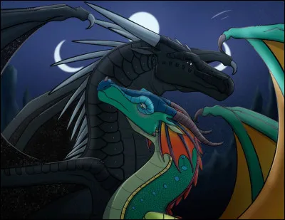 Parmi les dragons proposés ci-dessous, lesquels sont des dragons de Pluie ?