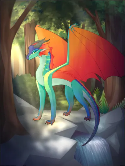 Parmi les dragons proposés ci-dessous, lesquels sont des dragons de Pluie ?