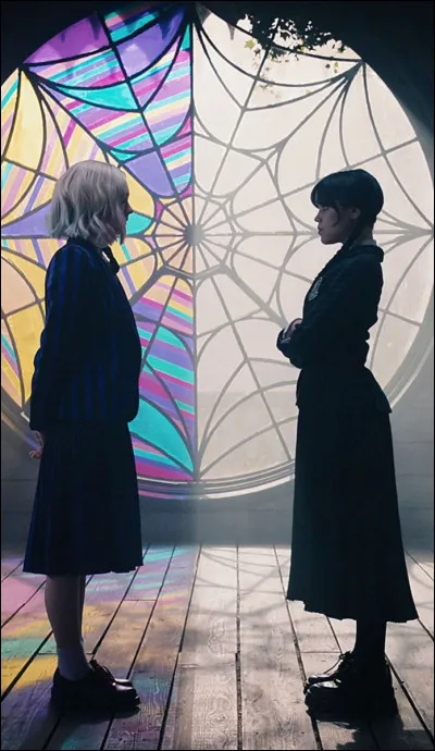 L'internat ou va Mercredi dans la série de Tim Burton s'appelle "Anymore".