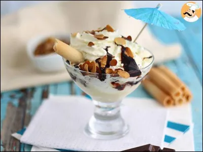 Que met-on dans une dame blanche ?