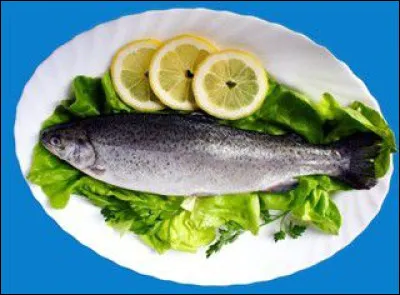 Comment est cuite la truite au bleu ?