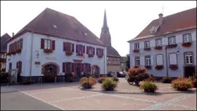 Nous faisons une halte à Scherwiller. Ville de l'aire urbaine Sélestadienne, sur la route des vins, bordée par le Giessen, la Scheer et l'Aubach, elle se situe dans le département ...