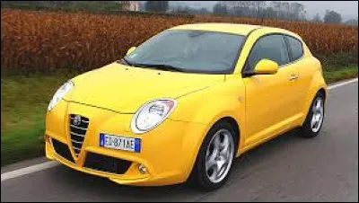 Cette voiture jaune est une ...
