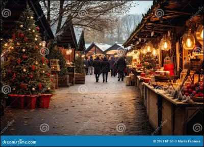 Aimes-tu le marché de Noël ?