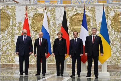 Les Accords de Minsk, signés par les dirigeants de l'Ukraine, de la Russie, de la France de l'Allemagne et des républiques de Donetsk et de Lougansk, comprennent des mesures sur la guerre du Donbass et devaient mettre fin au conflit des régions séparatistes de l'Ukraine : c'était il y a ...