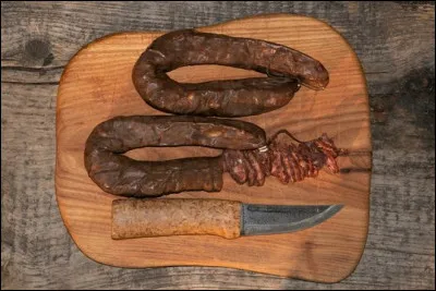 Quel est le nom de cette saucisse de foie de porc ?