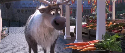 Comment s'appelle le renne de Kristoff ?