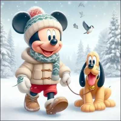 Comment s'appelle le chien de Mickey ?