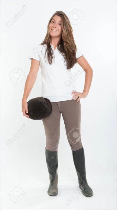 À cheval il faut porter...