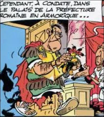 En quoi se déguise Épinedecactus pour rentrer dans le village d'Astérix et s'emparer de Césarion ?