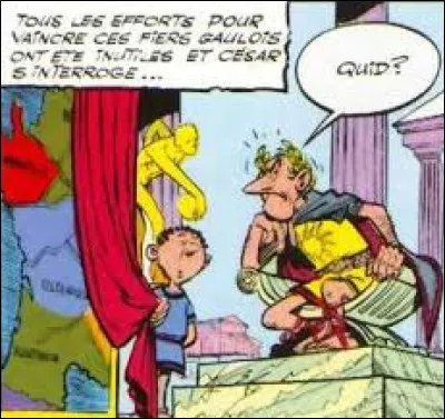 Quelle citation latine est souvent utilisée par Jules César ?