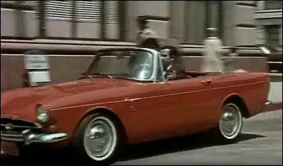 Quel est le cabriolet de Max la menace en 1968 ?