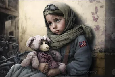 Qui est l'auteur de la chanson dans laquelle on entend "♫ Petite fille Afghane de lautre côté de la terre, jamais entendu parler de Manhattan, mon quotidien cest la misère et la guerre" ?