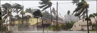 Les vents d'une tempête tropicale ont une vitesse comprise entre ...
