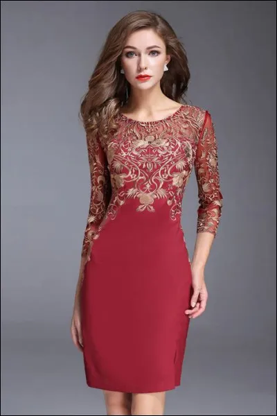 Veux-tu des broderies sur ta robe ?