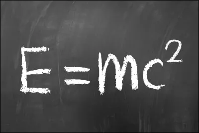 PHYSIQUE - CHIMIE 
Qui est l'inventeur de la formule E=mc2 ?