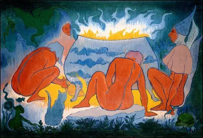 Qui a peint "Les Sorcières autour du feu" ?