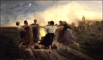 Qui a peint "Les Feux de la Saint-Jean ?