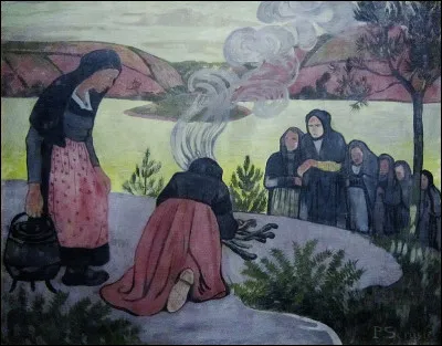 Quel artiste nabi a peint "Le Feu dehors" ?