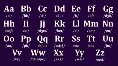 Quelle est la 3e lettre de lalphabet ?