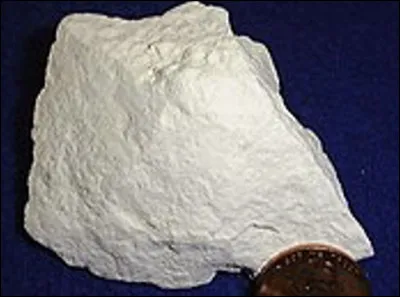 Quel est le nom de cette argile blanche, friable et réfractaire qui sert à la fabrication de la porcelaine ?