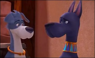 Comment s'appelle la chienne à gauche ?