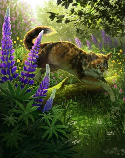 Un peu plus facile : quel est le nom de chaton de Petite Feuille ?