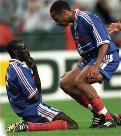 Le 8 juillet 1998, le défenseur Marcel Desailly qualifie la France pour la finale en marquant deux buts face à la Croatie.