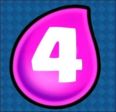 Quelle carte vaut 4 élixirs ?