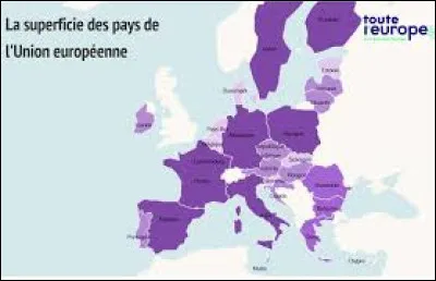Quel est le plus grand pays de l'Union européenne en superficie ?