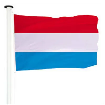 Vous avez ici le drapeau du Luxembourg. Avec le drapeau de quel autre pays le confond-on souvent ?