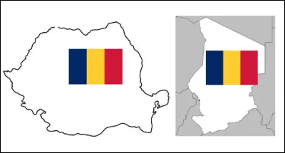 Quels sont les 2 pays qui possèdent des drapeaux strictement identiques ?