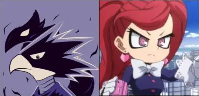 Deux couleurs à deviner.
Tokoyami a les cheveux
Love Lover a les yeux