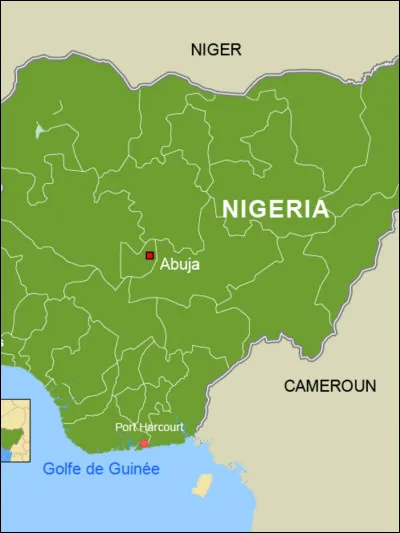 Quelle sont les deux couleurs du drapeau du Nigeria ?