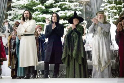 Qui réconforte le professeur Trelawney après que le professeur Ombrage l'ait renvoyé ?