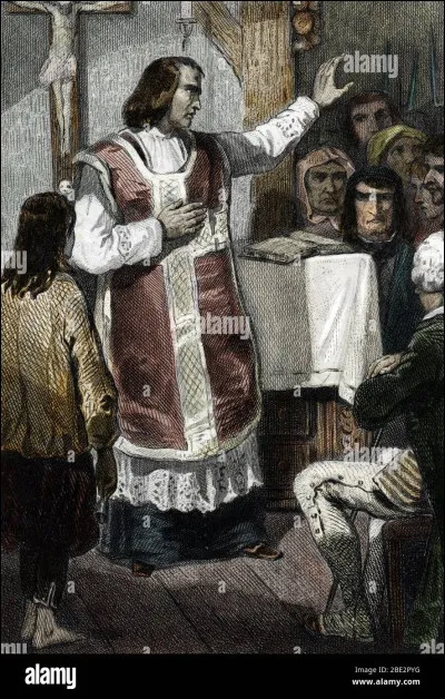 Comment étaient nommés les prêtres qui refusaient de signer la constitution civile du clergé ?