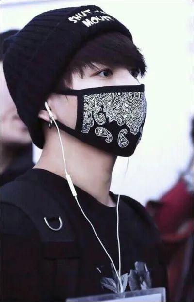 Imaginons, tu te balades dans Paris un après-midi et tu vois un garçon qui marche et il a un masque et un bonnet. Mais tu lui trouves une ressemblance avec Jungkook, que fais-tu ?