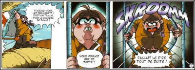 Pourquoi Razzia est-il allé en prison dans le tome 1 ?