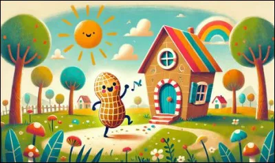 Dans la comptine "Pirouette, cacahuète", qui s'est cassé le bout du nez en montant les escaliers ?