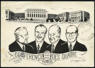 Quel Président du Conseil représentait la France lors du sommet de Genève en 1955, aux côtés de Eisenhower, Nikolaï Boulganine et Anthony Eden ?